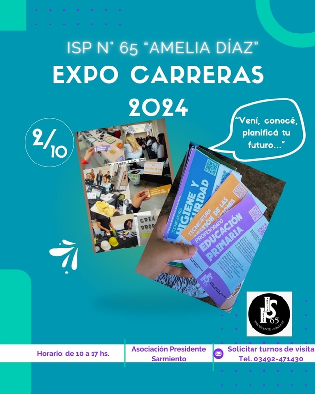 EXPO CARRERAS 2024 EN SAN VICENTE