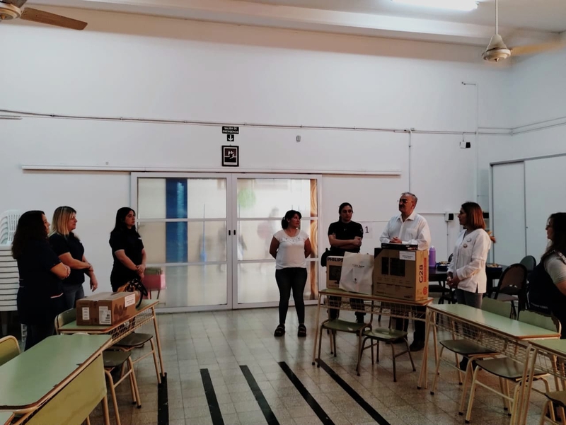 ENTREGA DE DONATIVOS PARA INSTITUCIONES DE SAN VICENTE