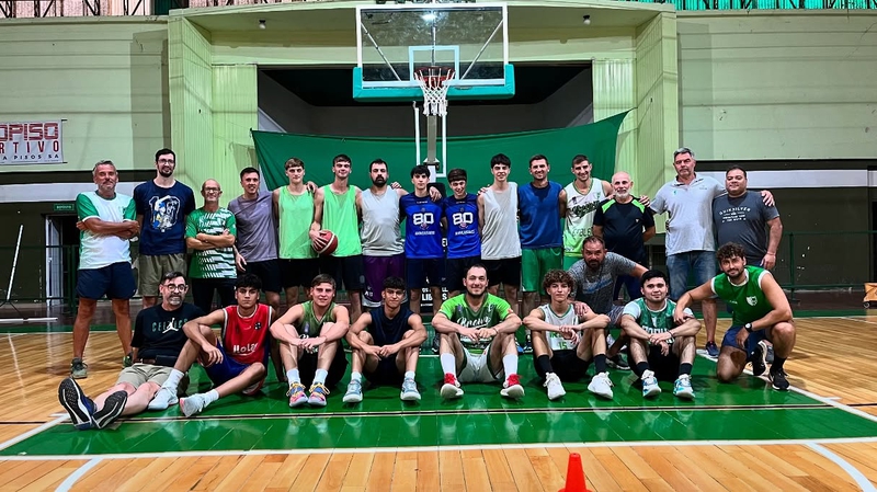 COMENZÓ LA PRETEMPORADA DEL BASQUETBOL VERDE Y BLANCO