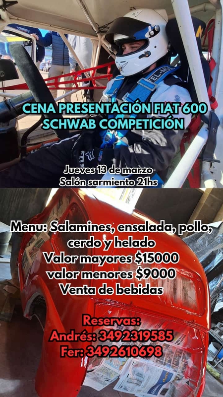 ANDRÉS SCHWAB ESTARÁ EN LOS TZ ESTE AÑO 2025