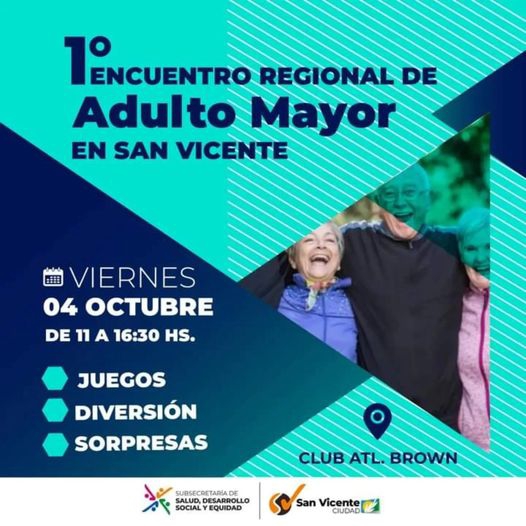 1° Encuentro Regional de Adulto Mayor en San Vicente