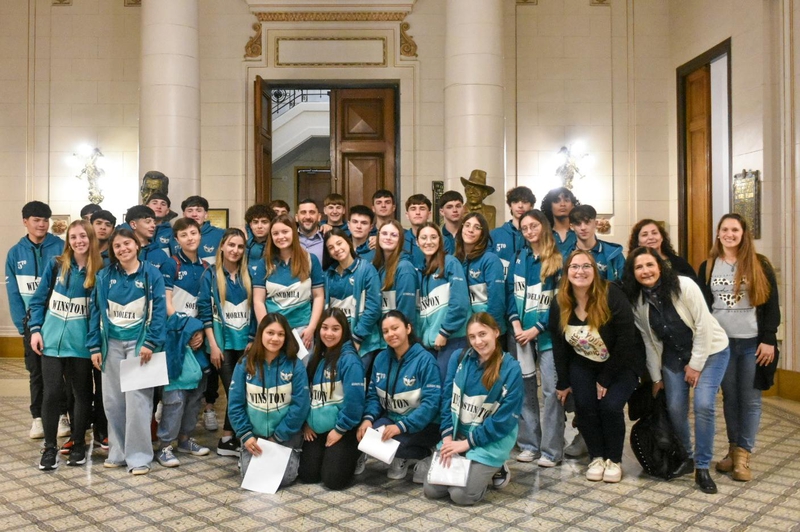 Estudiantes de Ramona se convirtieron en "Diputados por un Día"