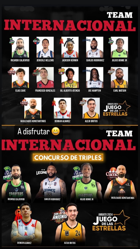 ALEJO BRITOS JUGARÁ EL JUEGO DE LAS ESTRELLAS EN ECUADOR.